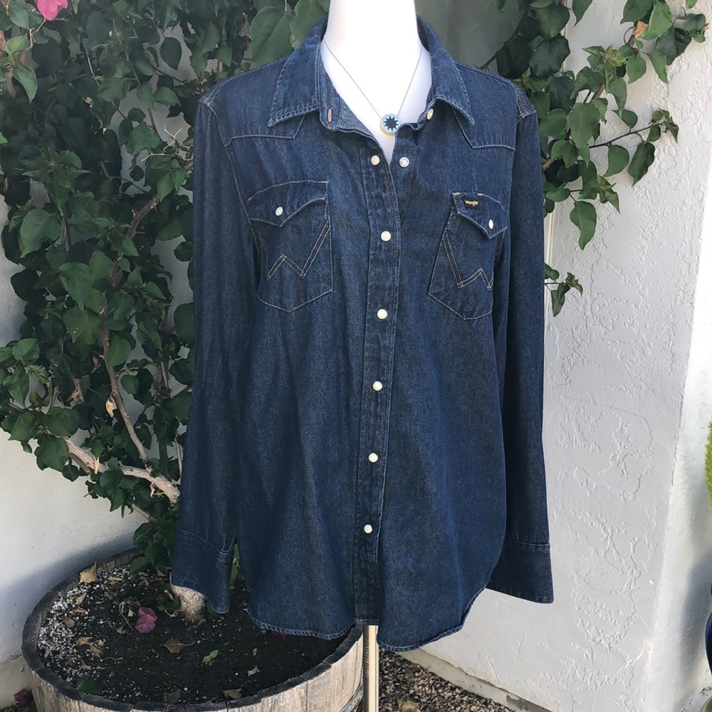 Wrangler retro jeans shirt